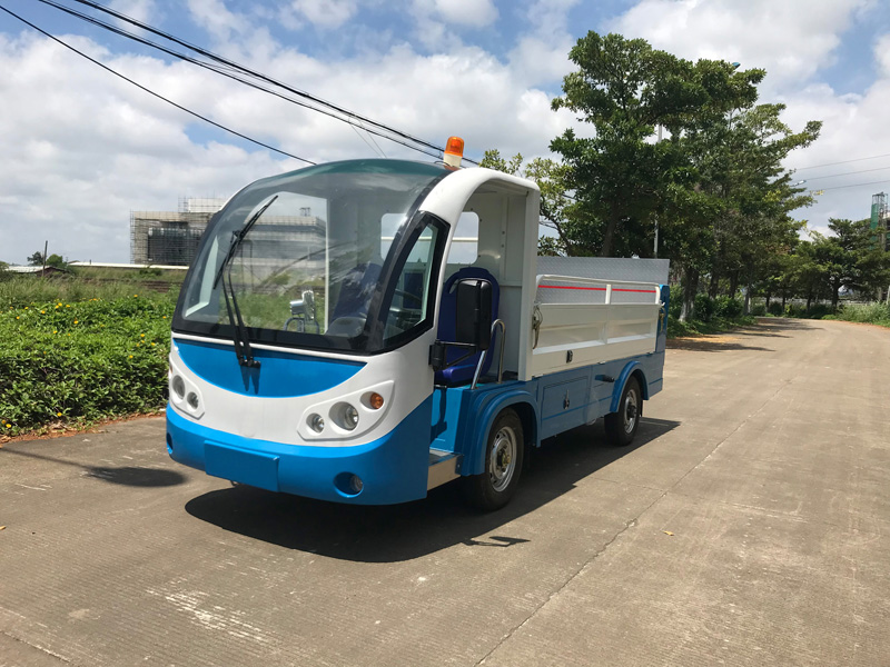 电动驳运车　８桶垃圾转运车